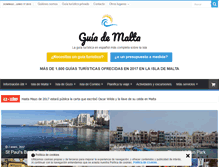 Tablet Screenshot of guiademalta.com